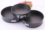 Set of 3 Nonstick Round Shape Cake Mould Cake Pan for Baking Cake at home