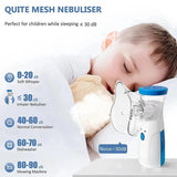 Portable Nebulizer For Asthma – Compact Inhaler Nebulizer Machine For Kids And Adults | Medical Grade Steam Therapy Device For Easy Breathing Relief