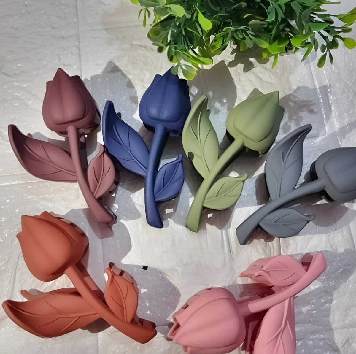 3 Pcs Hair Claw Perfect For All Hair Types Durable Abs Plastic Hair Catcher Set For Women And Girls